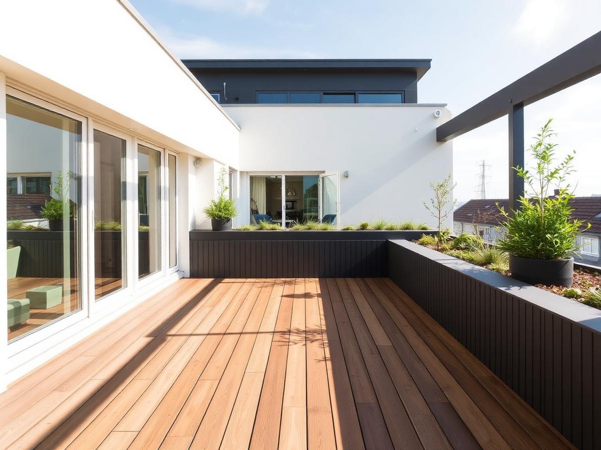 Tetőterasz + EPDM — Budaörs, Kőhegy